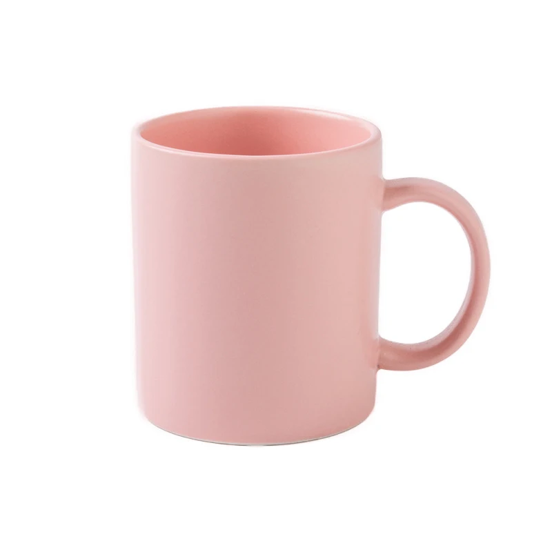 Matte Finish Mug Creative Ceramic Coffee Cup Ideal for Advertising and Gifting Logo Engraving Available