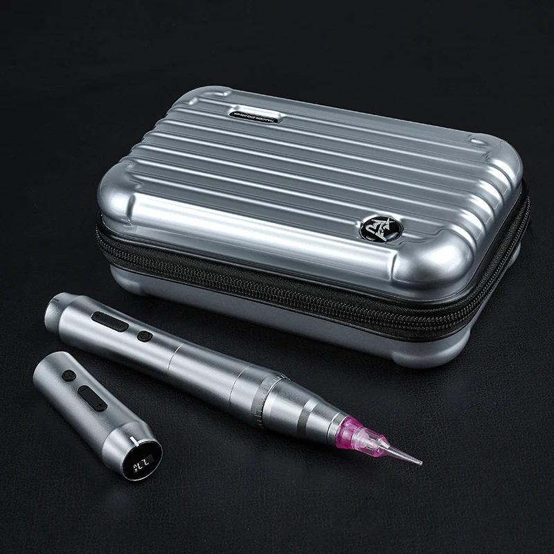 TP010 Rechargeable Wireless Tattoo Machine Rotary Dermografo Eyebrow Microblading Permanent Makeup Tattoo Pen Machine Wireless