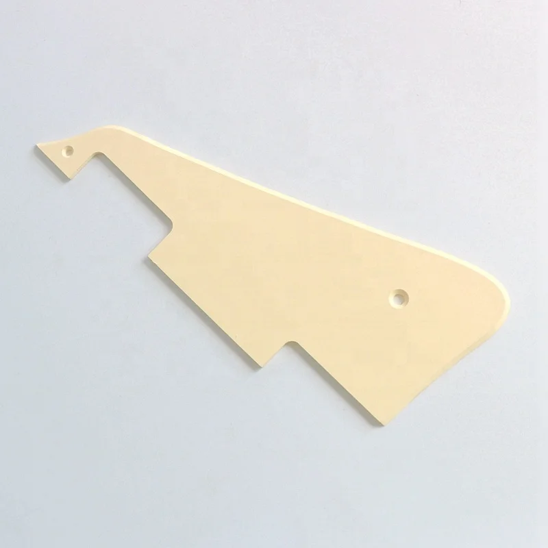 Donlis Custom 1ply Ivory Color 2009 Present Style Lp Guitar Pickguard for Wholesale Cream Replacement Parts