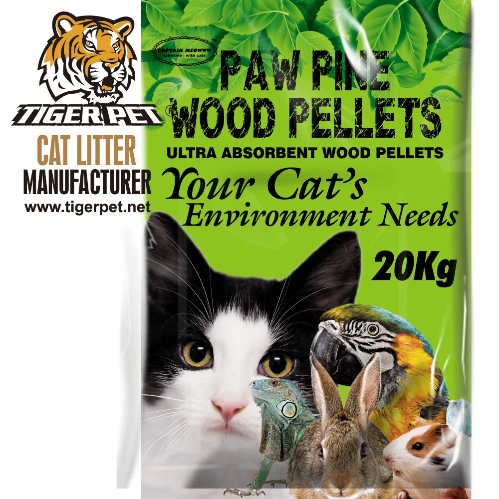 Cats LightWeight Clumping Cat Litter, Low Dust, Free & Clean Unscented Multi Cat Litter, 17 lb. Pail TIGER PET