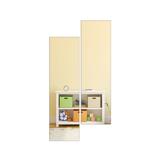 Wooden mirrors decor wall home bathroom vanity hallway mirror waterproof custom box