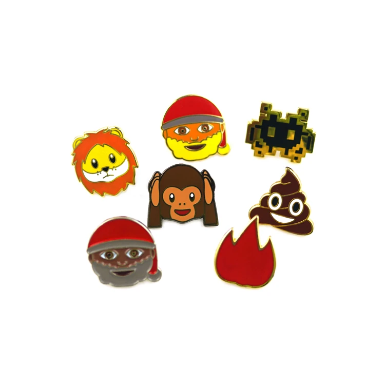 Небольшое количество, оптовая продажа, металлическая Мужская брошь на воротник, значок, брошь на лацкан, эмалированная булавка