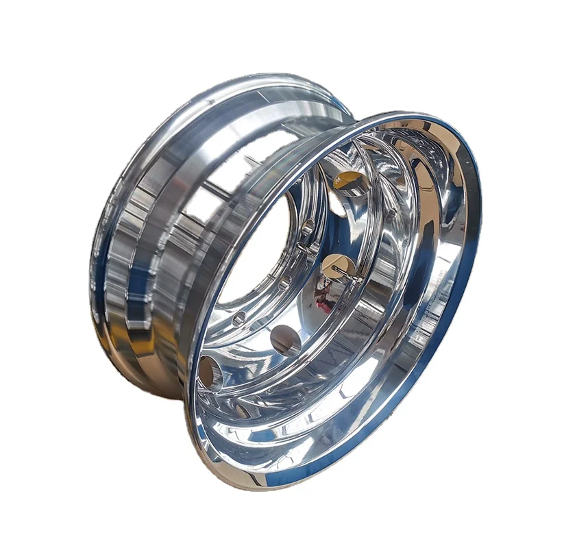 china factory whosale 19.5 inch 19.5x7.5 Aluminum/Alloy truck  wheel rim for heavy duty truck size  10R19.5