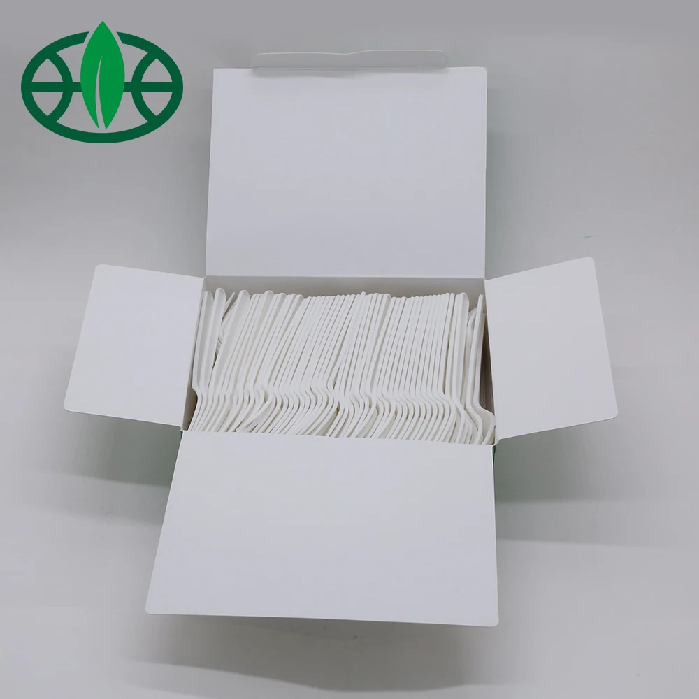 
GreenWorks High quality wholesale Biodegradable Compostable CPLA 7inch 17cm Cutlery(Knife,Fork,Spoon) 