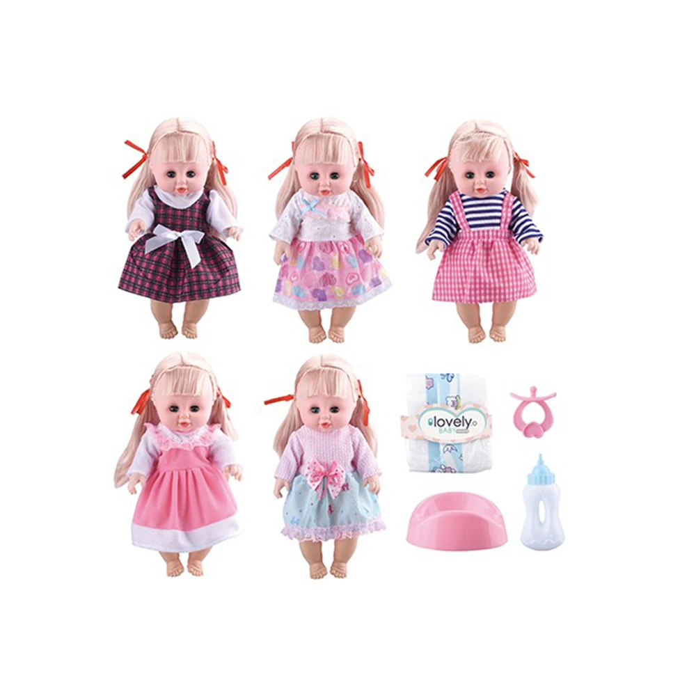 Hot Selling Fashing 15Inch Movable Eyes Baby Doll Muneca Bebe De Silicona