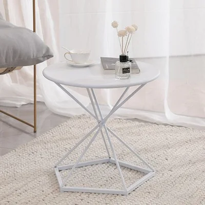 Wholesale Nordic Luxury Mini Nightstand Bedroom Furniture Modern Simple Night Table Small Round Fashion Bedside Table