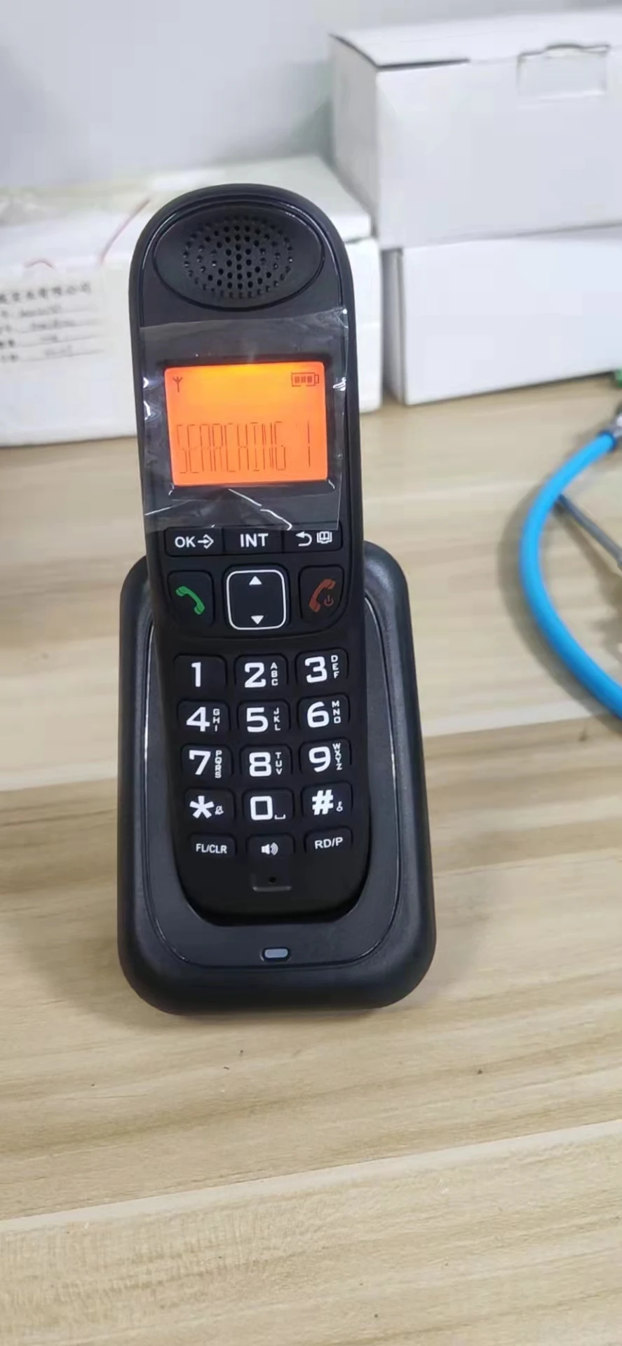 Cordless Telephone Hotel Home Office DECT 6.0 Analogue and Digital Amplified Phone Portable Long Range Wireless Phone