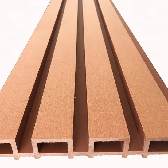 
fluted exterior wood plastic composite wall panels 