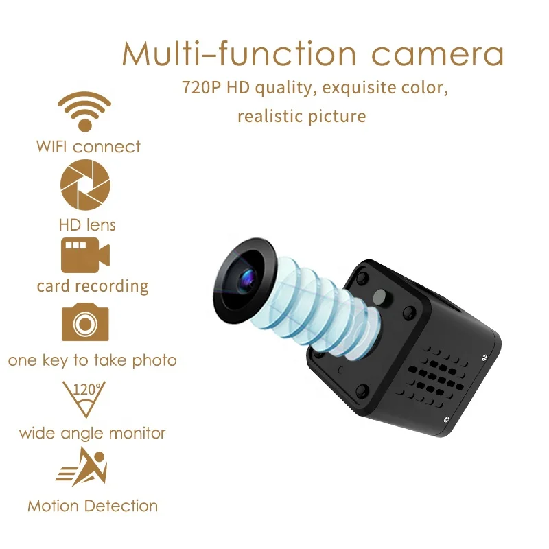 Лучшие продажи мини Wi-Fi Cctv беспроводная скрытая камера HD портативная для