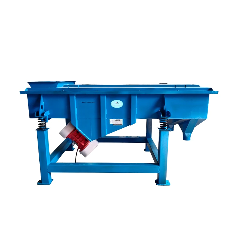 Supplier Price 1000*3000mm Rock Cement Powder linear Vibrating Screen Sand Siever Machine