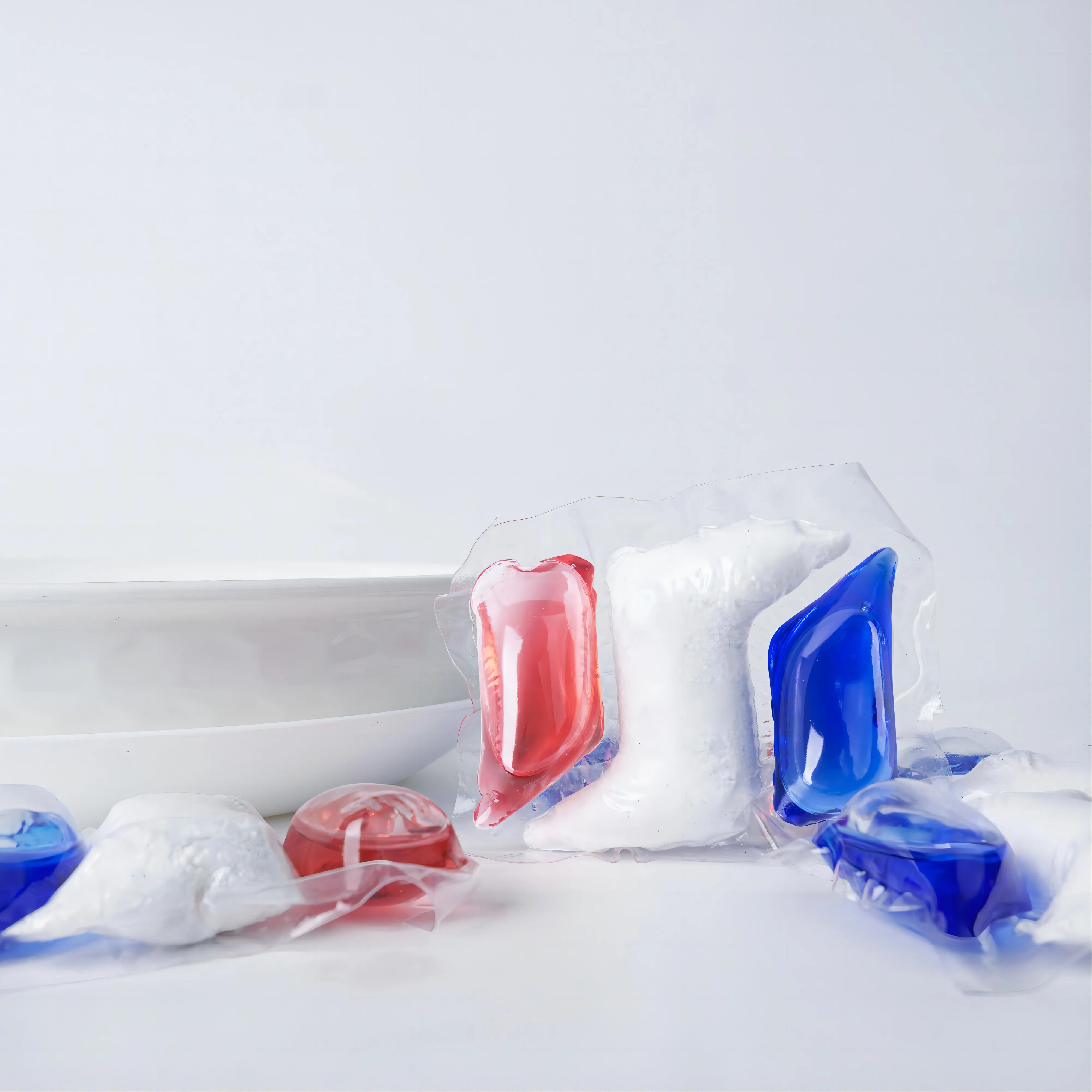 18g Free sample Capsules Dishwasher Detergent Pods Safe Tablet Salt Tabs Eco Friendly Auto Clean Dishwash