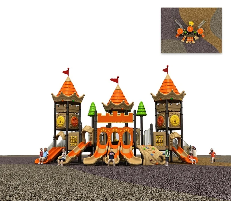 Reasonable Price Plastic and LLDPE Classical Series Amusement Park Facilities Outdoor Playground for Children