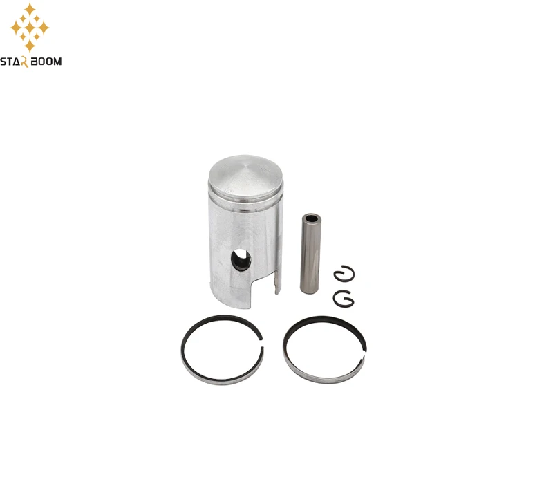2021 Motor parts Moped Cylinder kit 50cc for Piaggio Boss, Bravo, Ciao, Grillo, Si (Piston Pin 10mm/12mm) with caring service