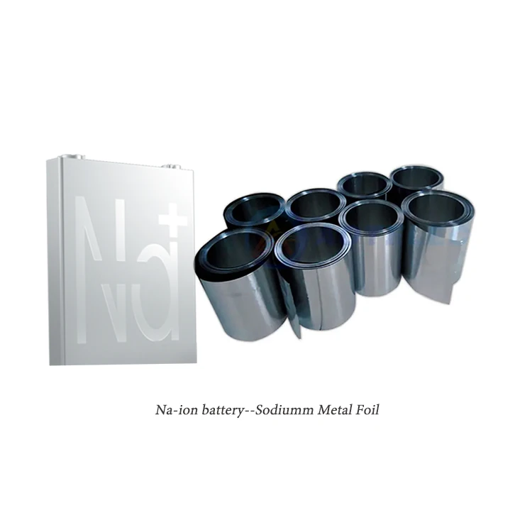 Lab 0.45*120*300mm Na Sodium Metal Foil for Sodium Ion Battery
