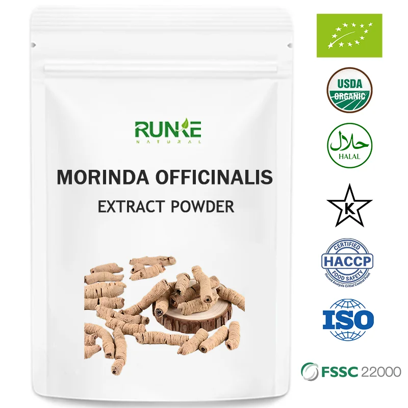 100% чистый натуральный экстракт Morinda officinalis моринды порошок 50:1