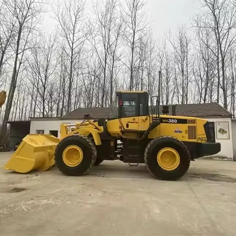Japan original komatsu wa380-6 used wheel loader Komatsu WA380 WA350 WA320 WA470 WA200  With good quality