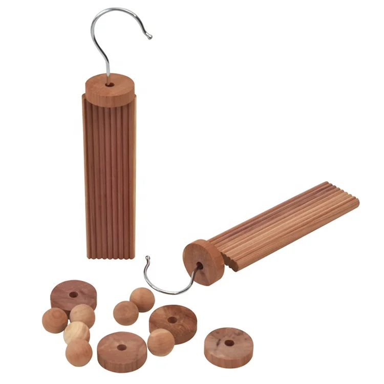Cedar Wood Ring Block Coat Board Natural Insect Repellent Suit Wardrobe Mothproof