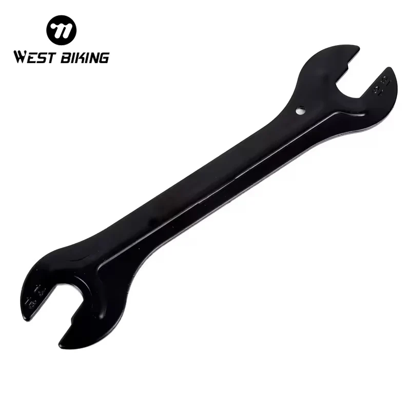 WEST BIKING Bike Repair Tools Bicycle Hubs Cone Spanner 13/15mm & 14/16mm Carbon Steel Headset Wrench MTB Cycling Repair Tools