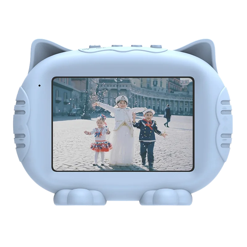 Прямые продажи с фабрики трансграничной новая детская фоторамка 3,5-дюймовый экран высокой четкости MP3 будильник Смарт Цифровая камера