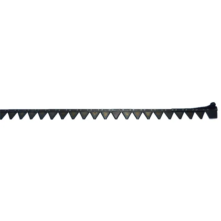 Hot sale Mower spare parts 08.040-02 Fingerless mower knife (upper) K