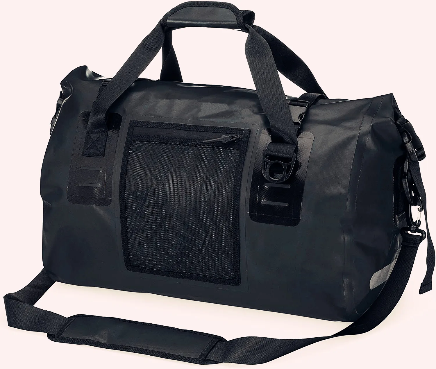 Heavy Duty Large pvc Tarpaulin Duffel Bag with Compartment Water Repellent Motorcycle Duffel Bags