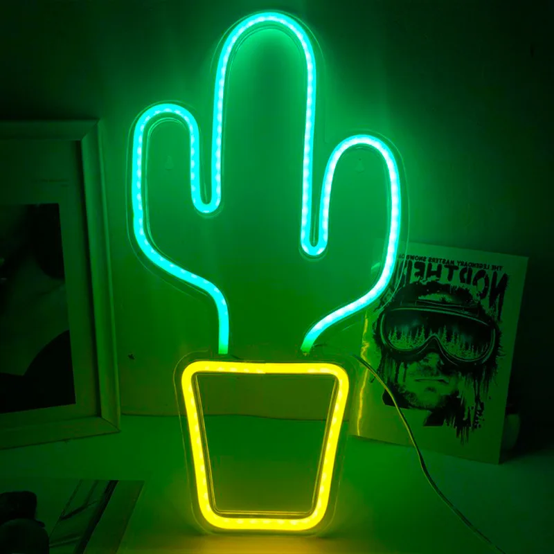 
China Manufacturer Wholesale Home Room Decorations Customizable Neon Light Lamp 