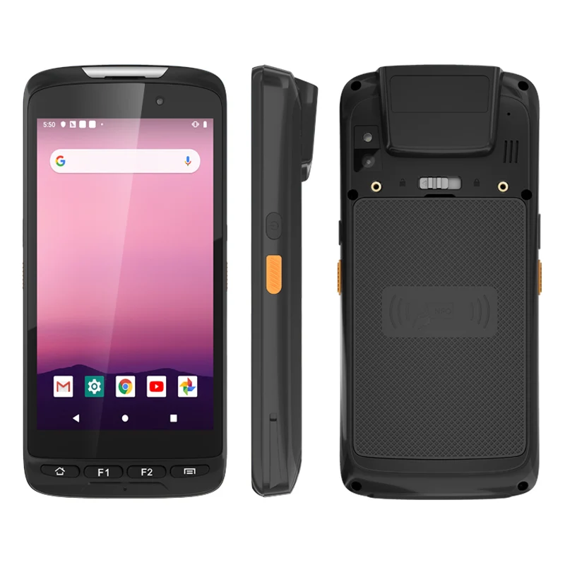 UNIWA M598 Pro 5.0 Inch IP65 Waterproof 2D Barcode Scanner NFC Android Rugged PDA