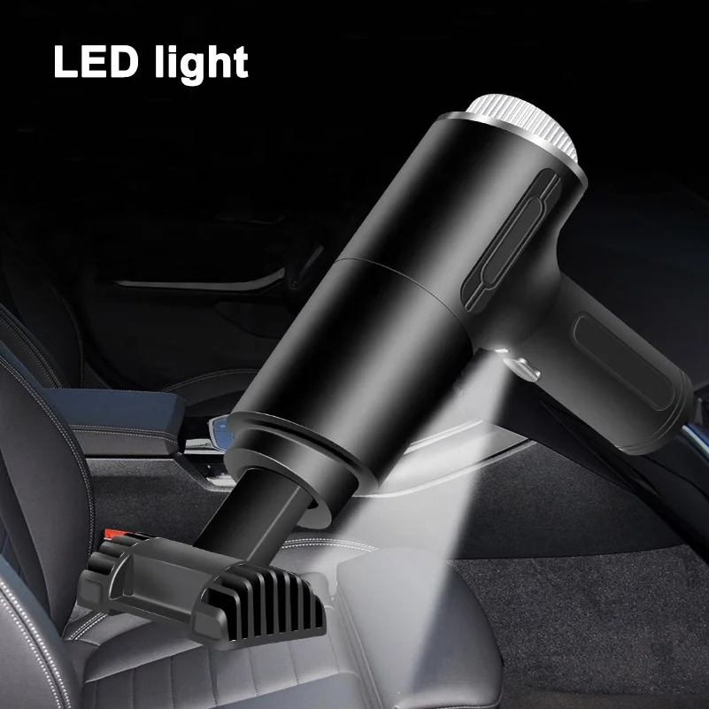 Car Wireless Vacuum Cleaner 8000PA Powerful Cyclone Suction Home Portable Handheld Vacuum Cleaning Mini Cordless Vacuum Cleaner