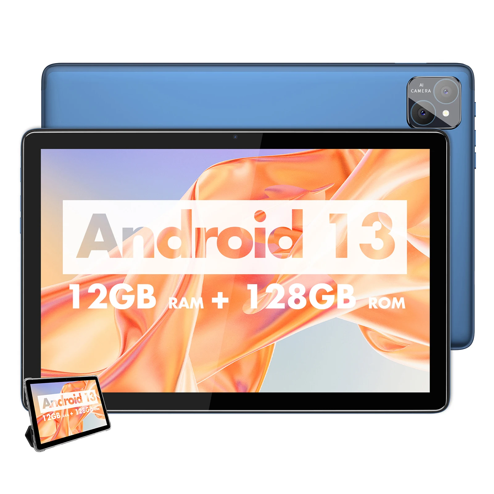 Factory wholesales Cheap 4G LTE tablet pc 10.1inch tablet Octa core RAM 12GB+128GB with SIM card slot Android 14 student tablet