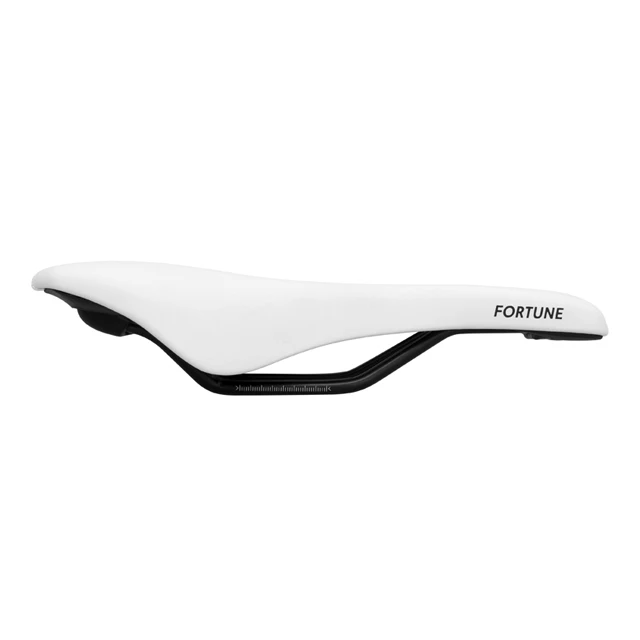 High quality Road Bike Carbon Fiber Leather Saddle seat Black/White Bicycle saddle