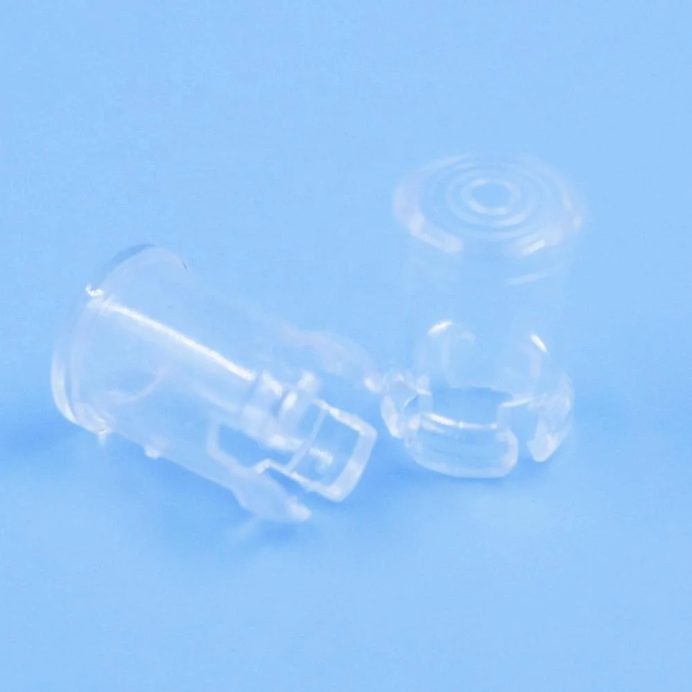 Taichen China PC Material LED Light Guide Pipe Plastic Led Lens Cap For 5mm LED