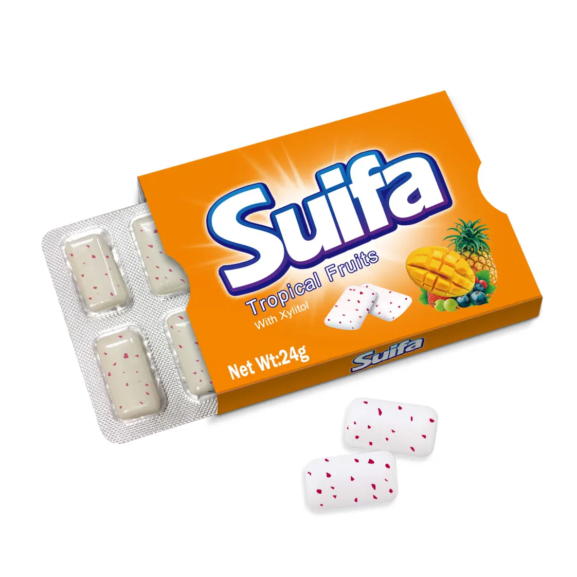Жевательная резинка без добавления энергии Aspartame halal xylitol