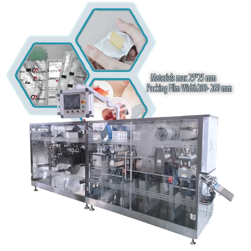 High-speed 0ral dissolving films packing  machine packing  Film Width 200-260 mm