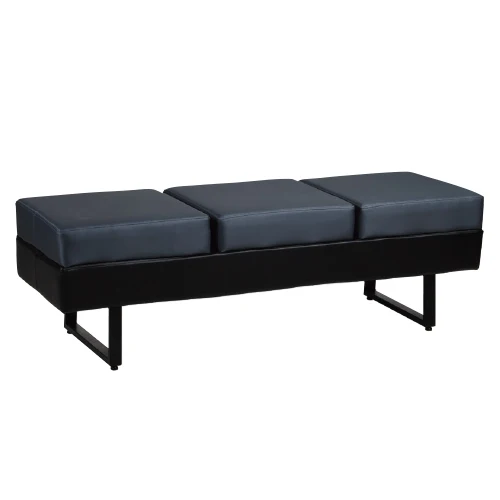 3-seats Salon Waiting Chairs Hairdressing Equipment for Sale Leisure Sofa Chair BX-5#