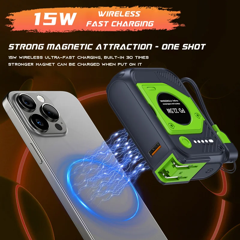 Power Bank 50000 мАч емкость Powerbank 200000 100000