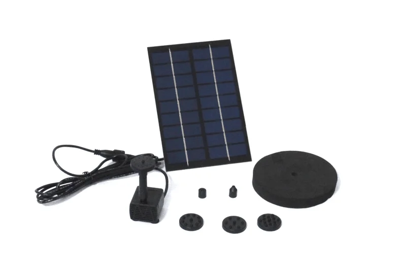 Outdoor Solar Powered Fountain Pool Water Pump Garden Watering for garden decoration