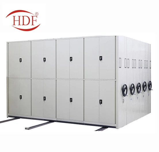 Mobile Shelving System Cheap Metal Display file compactor Electric Mobile shelving