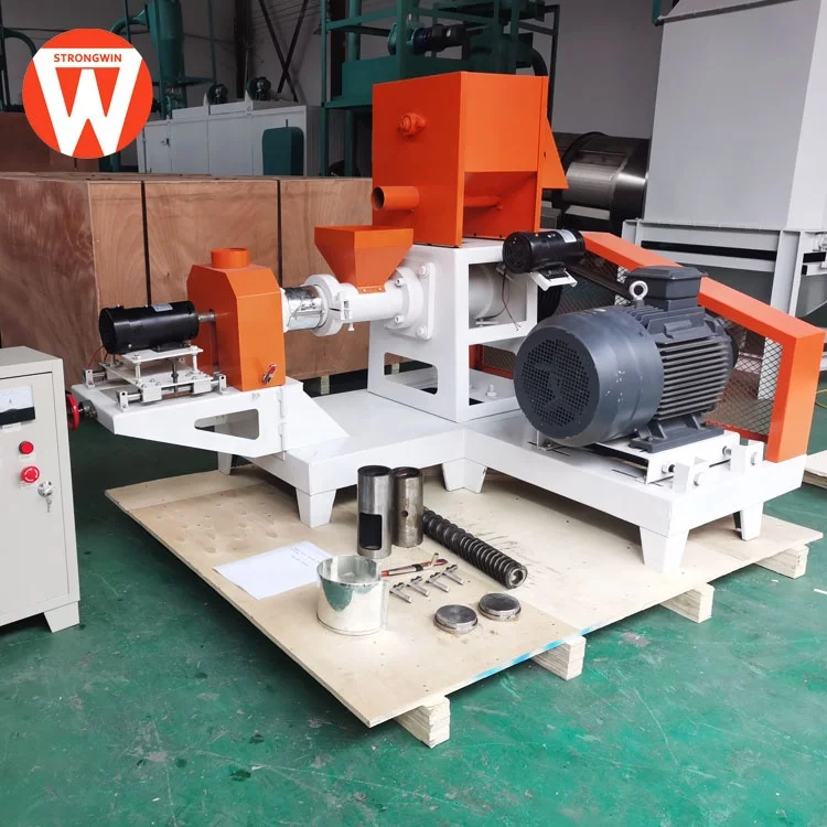 Машина для обработки гранул корма для рыбы 200 кг экструдер для корма для рыбы машина для поддонов для рыбы