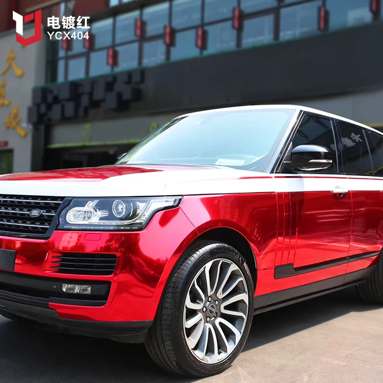 Anolly High Quality 1.52x18m Adhesive Car Wrap Sticker Mirror Chrome Vinyl Film