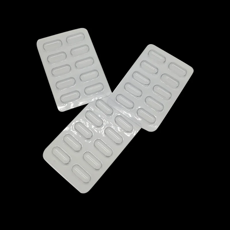 plastic trays Blister sheets vacuum cavity Packing Pvc clear Plastic Pill Packaging Blister sheets