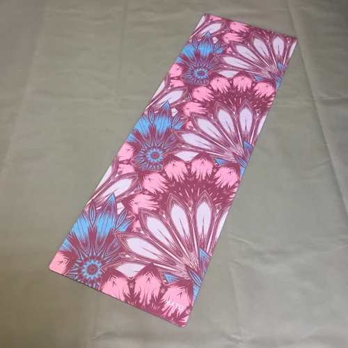 Factorysale Fitness Printed Personalnized Design Dropship Custom Eco Rubber Yoga Mat