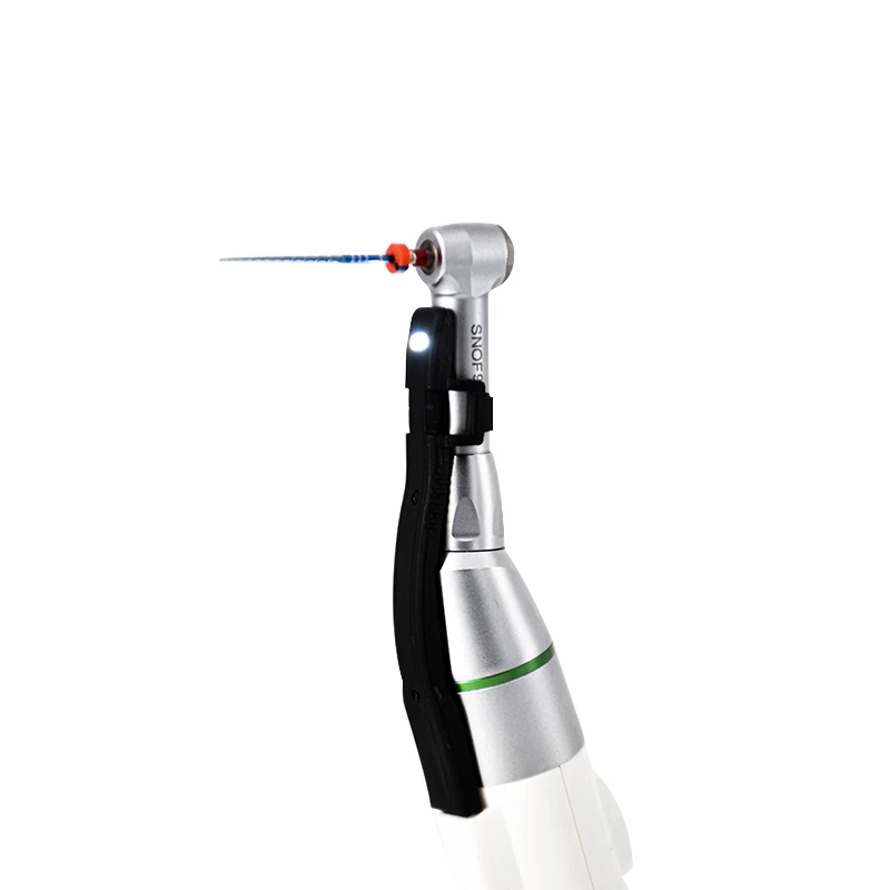 Wireless Endontic Treatment Cordless Dental Endomotor with LED Light Root Canal Treatment 16:1 Contra Angle Handpiece
