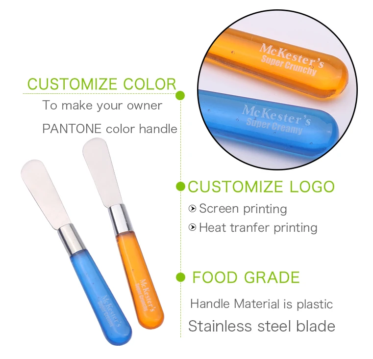 High Quality Plastic Handle Cutlery Reusable Portable Kid Stainless Steel Cutlery Set Flatware