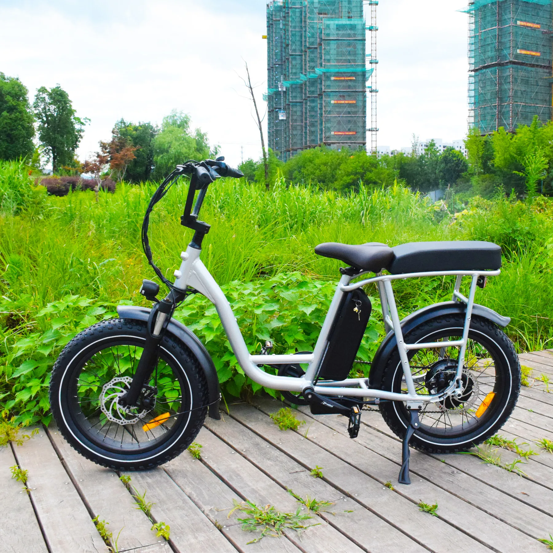 Latest 48V 500w Motor Fast Electric Mountain Bikes /Electric Bike Full Suspension Fat Tire Electric Bike