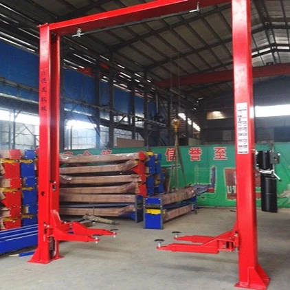 Factory Price Two Post Car Lift 3.5 Tons Lifting Capacity Auto Hydraulic Car Lift Double Cylinder