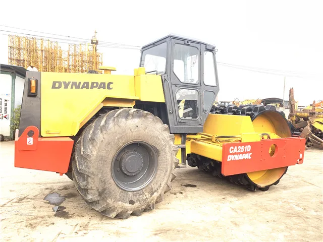 Лидер продаж Подержанный оригинальный дорожный каток DYNAPAC CA30D CA25D CC21
