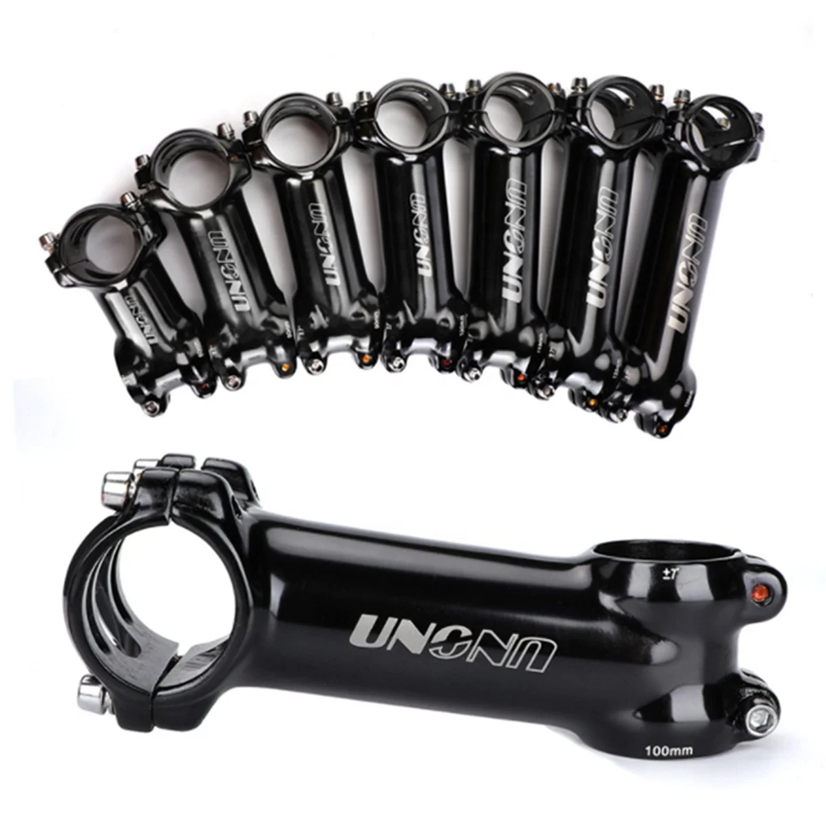Uno Bike Spare Parts Positive And Negative 7 Degree 60/70/80/90mm*31.8mm Cycle Stem Mtb Handle Bar Stem