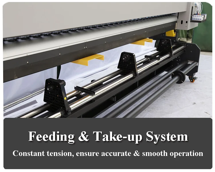High speed large format tshirt sublimation printer digital sublimation paper textile fabric printing machine