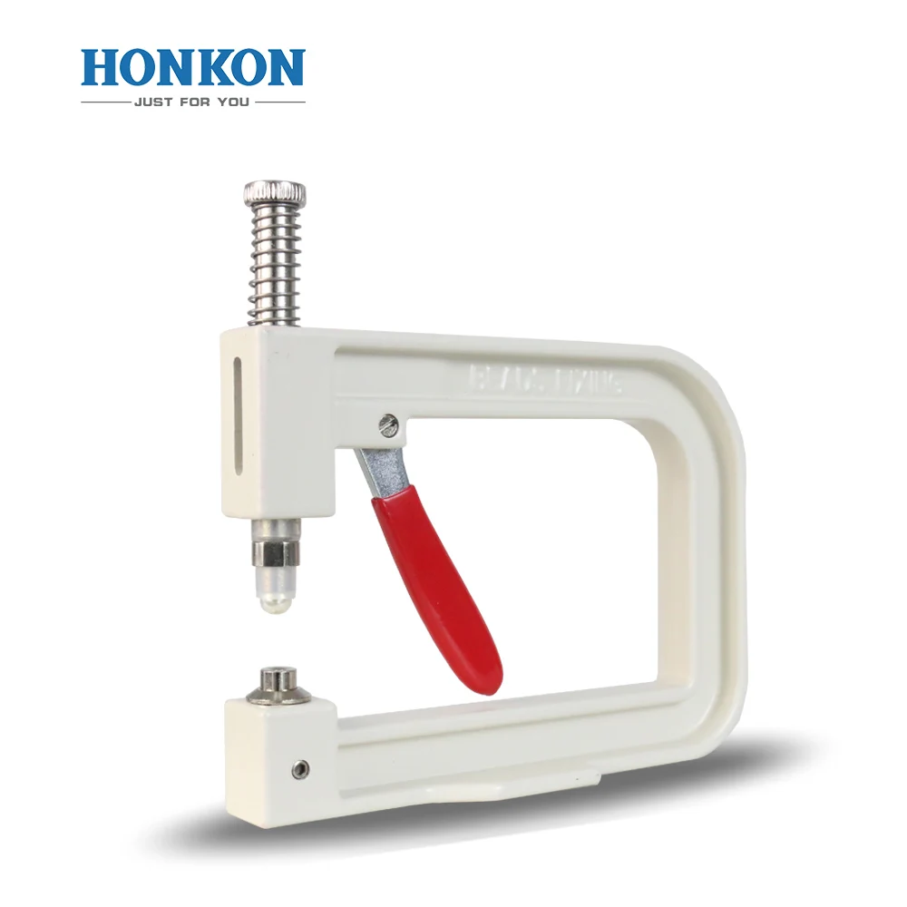 DIY Hand Press Pearl Setting Machine Beads Fixing Machines for Lace Knit Hat Punching Tools the handle pearl