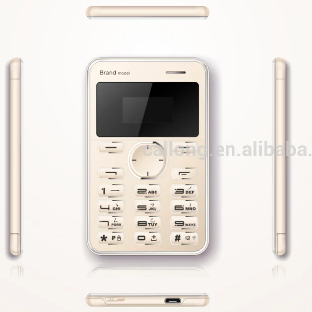 
mini fashion ultra slim credit card size M5i mobile phone 